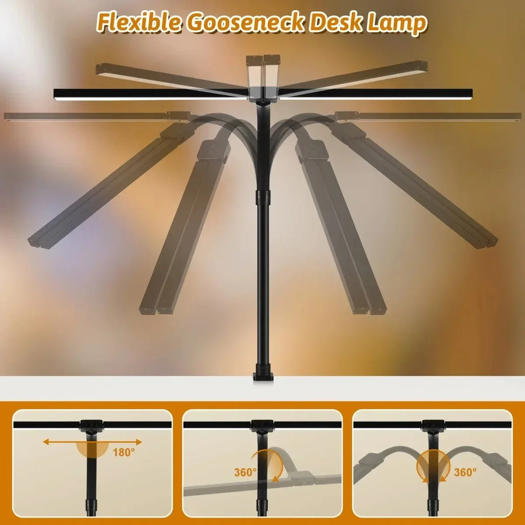 Double Headed LED Table Lamp
