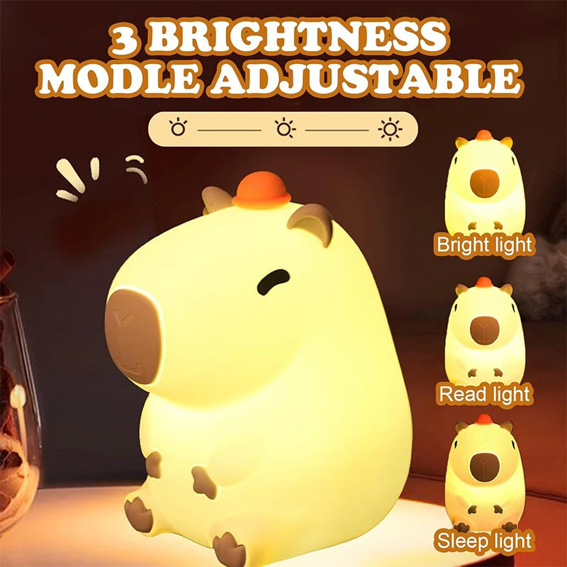 Capybara Night Light