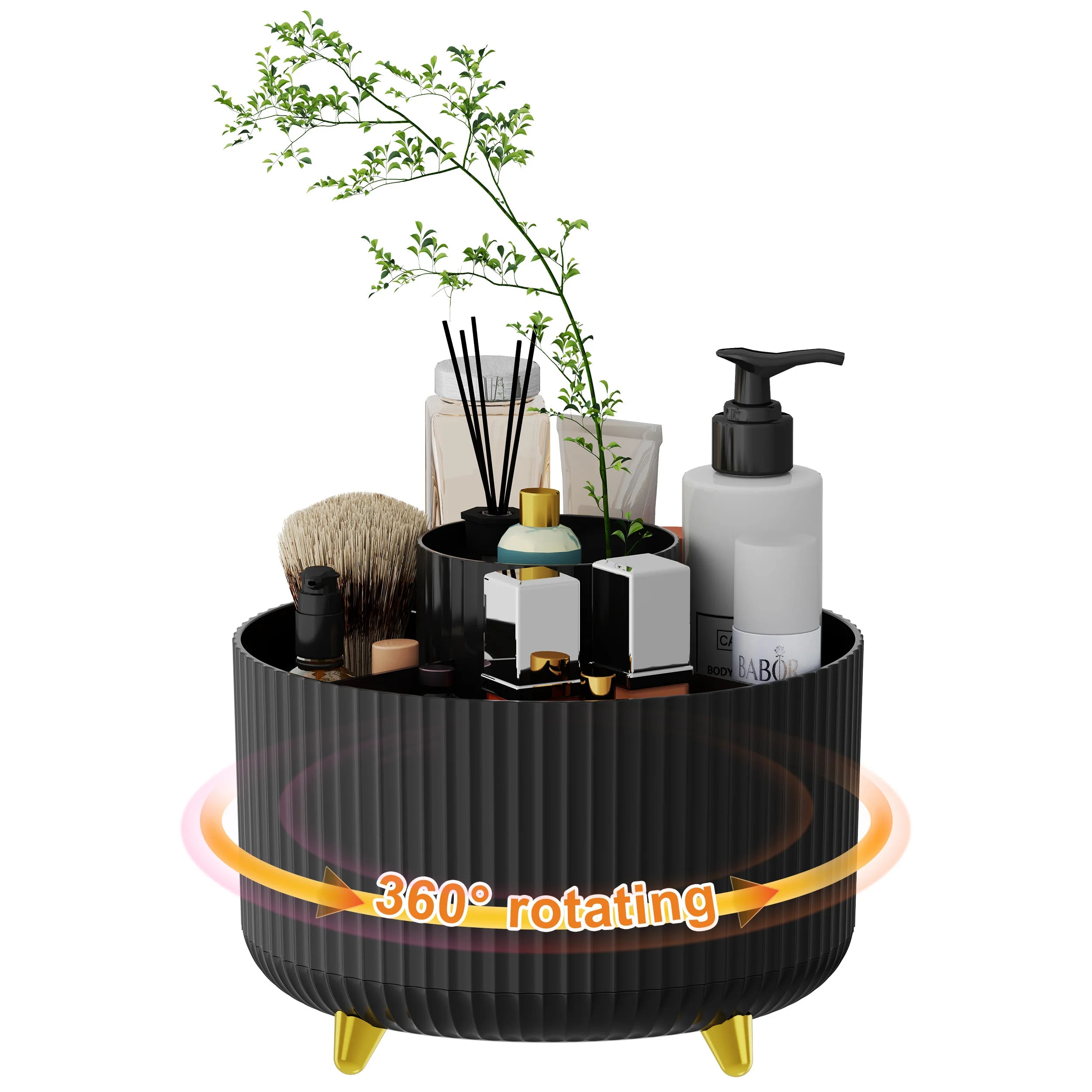 Rotating Makeup Organizer