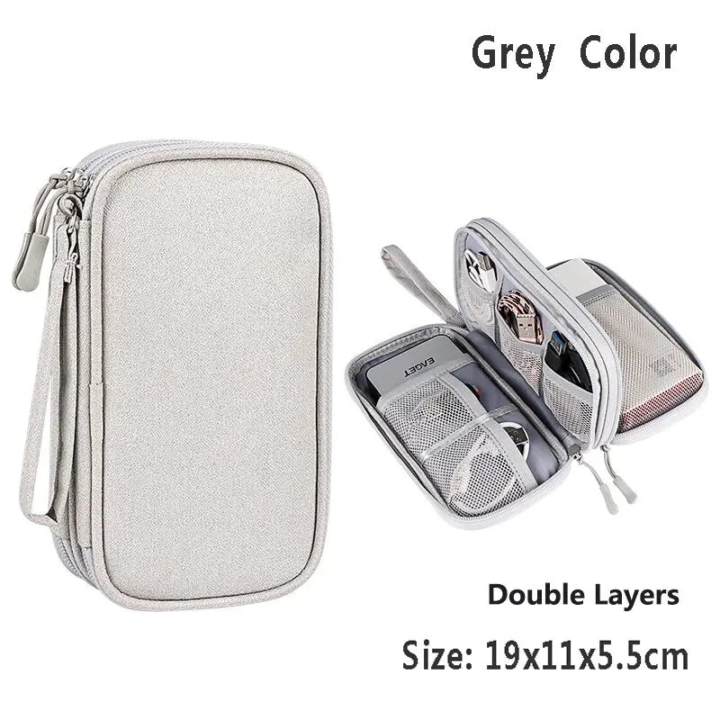 Data Cable Storage Waterproof Bag