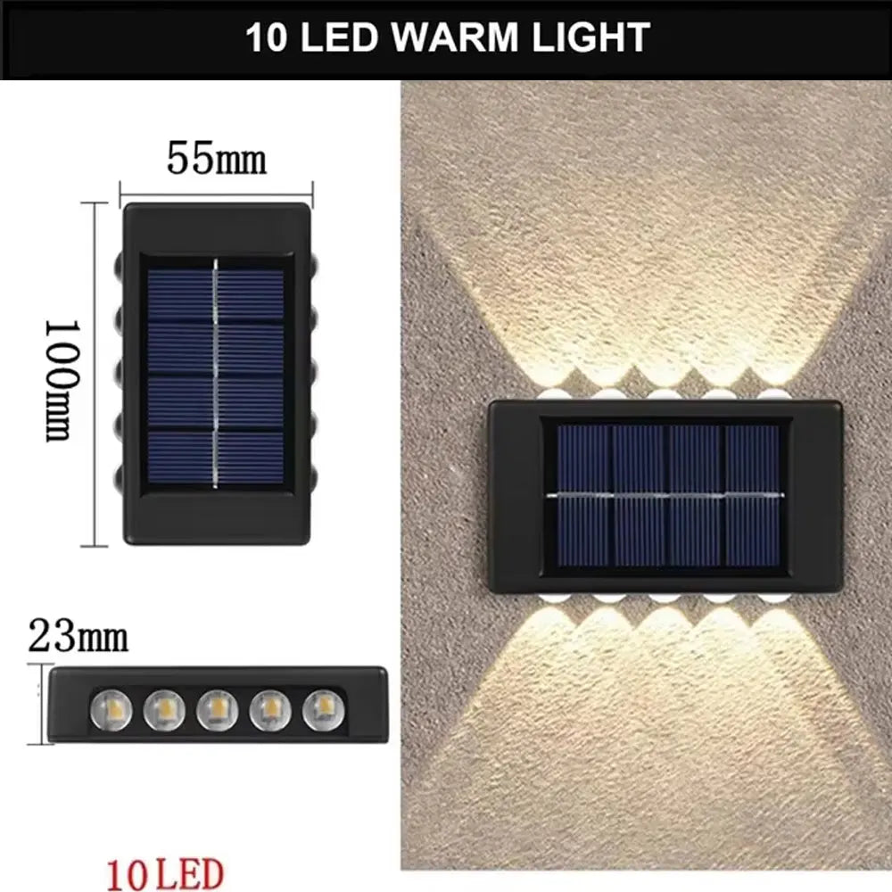 Solar Waterproof Wall Lamp