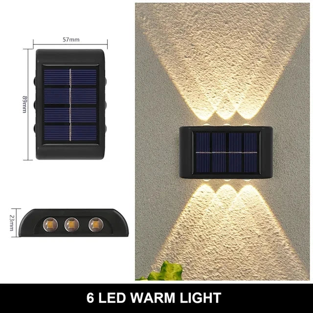 Solar Waterproof Wall Lamp