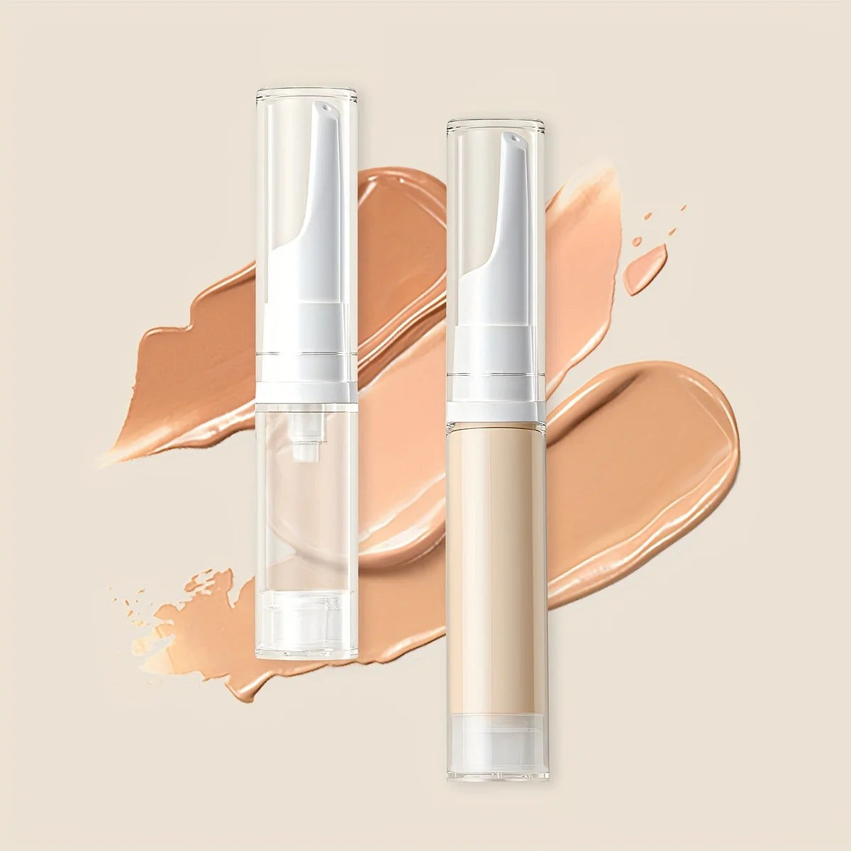 Clear Foundation Dispenser Bottle
