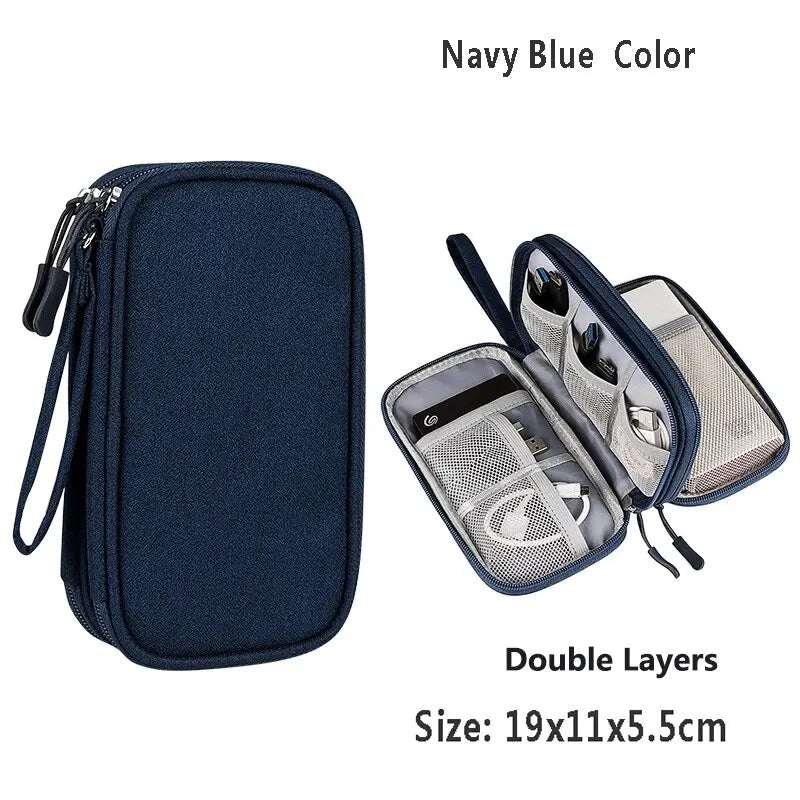 Data Cable Storage Waterproof Bag