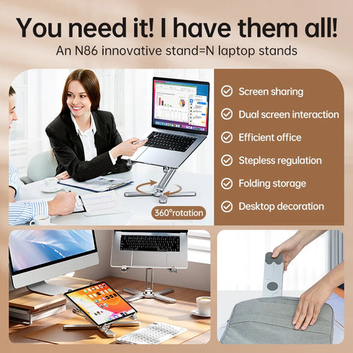 360°Rotation Laptop Holder