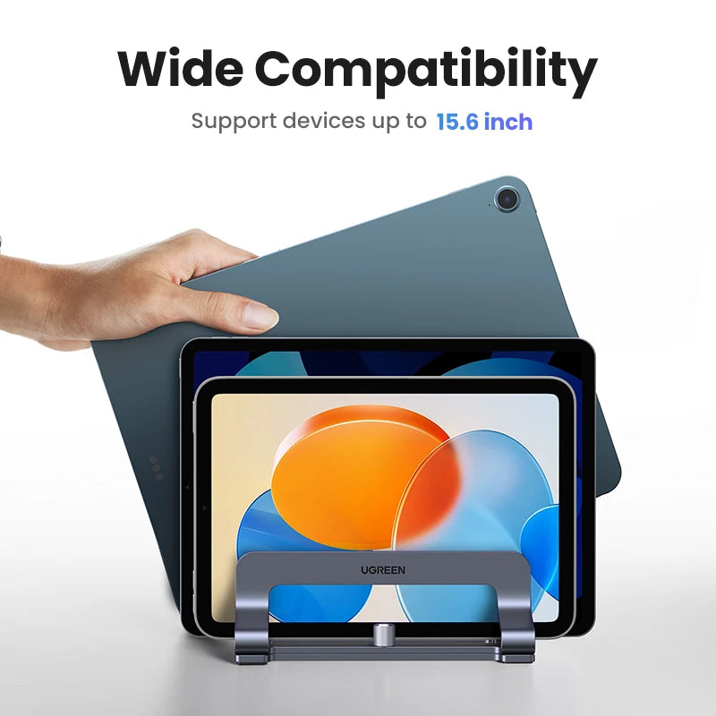 Triple Slots Vertical Laptop/ipad Stand
