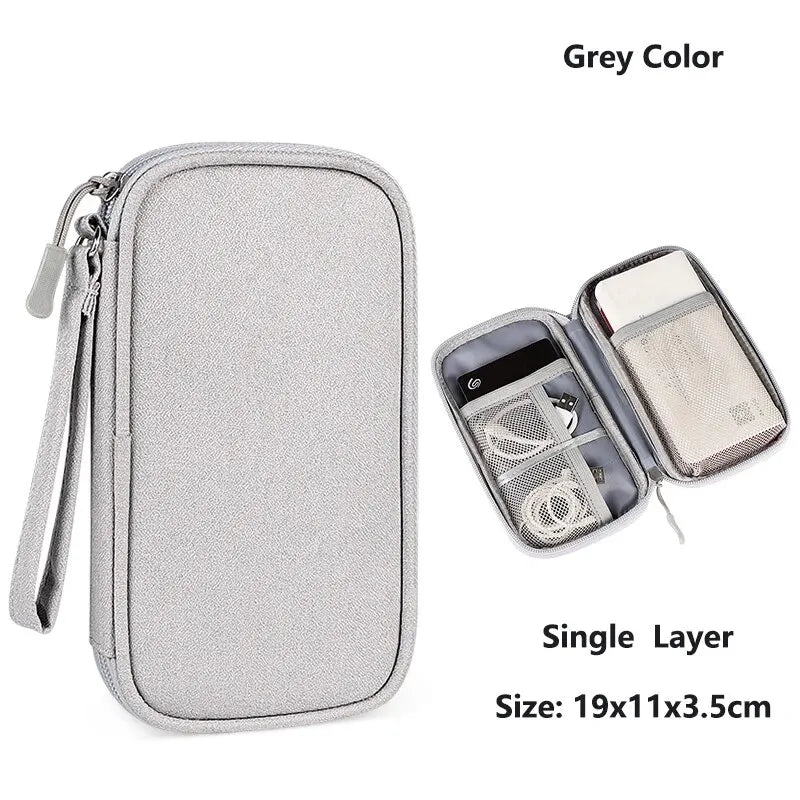 Data Cable Storage Waterproof Bag