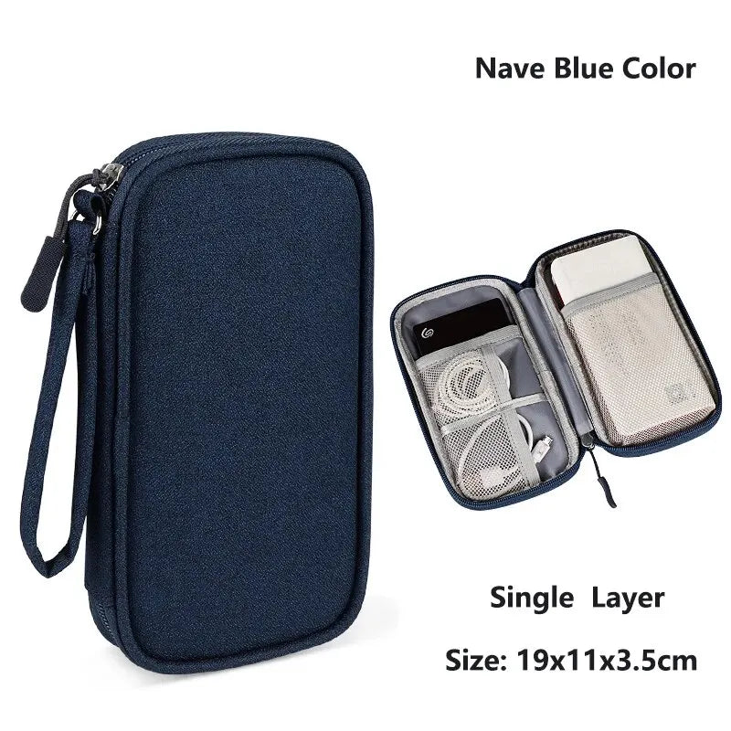 Data Cable Storage Waterproof Bag