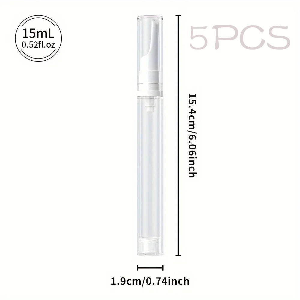 Clear Foundation Dispenser Bottle