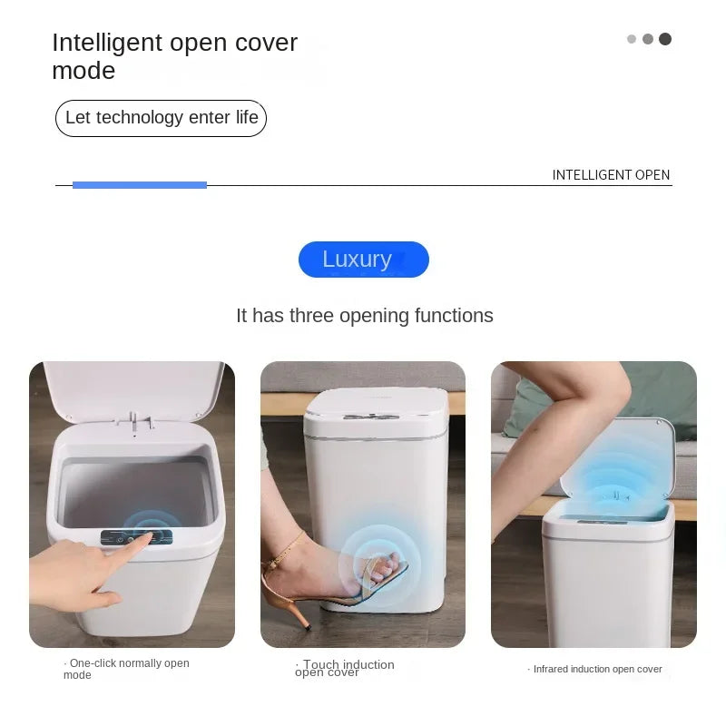 Smart Recycling Trash Can