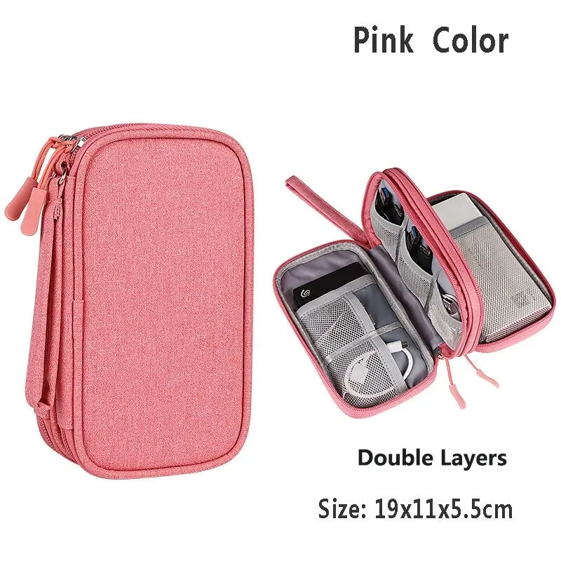 Data Cable Storage Waterproof Bag