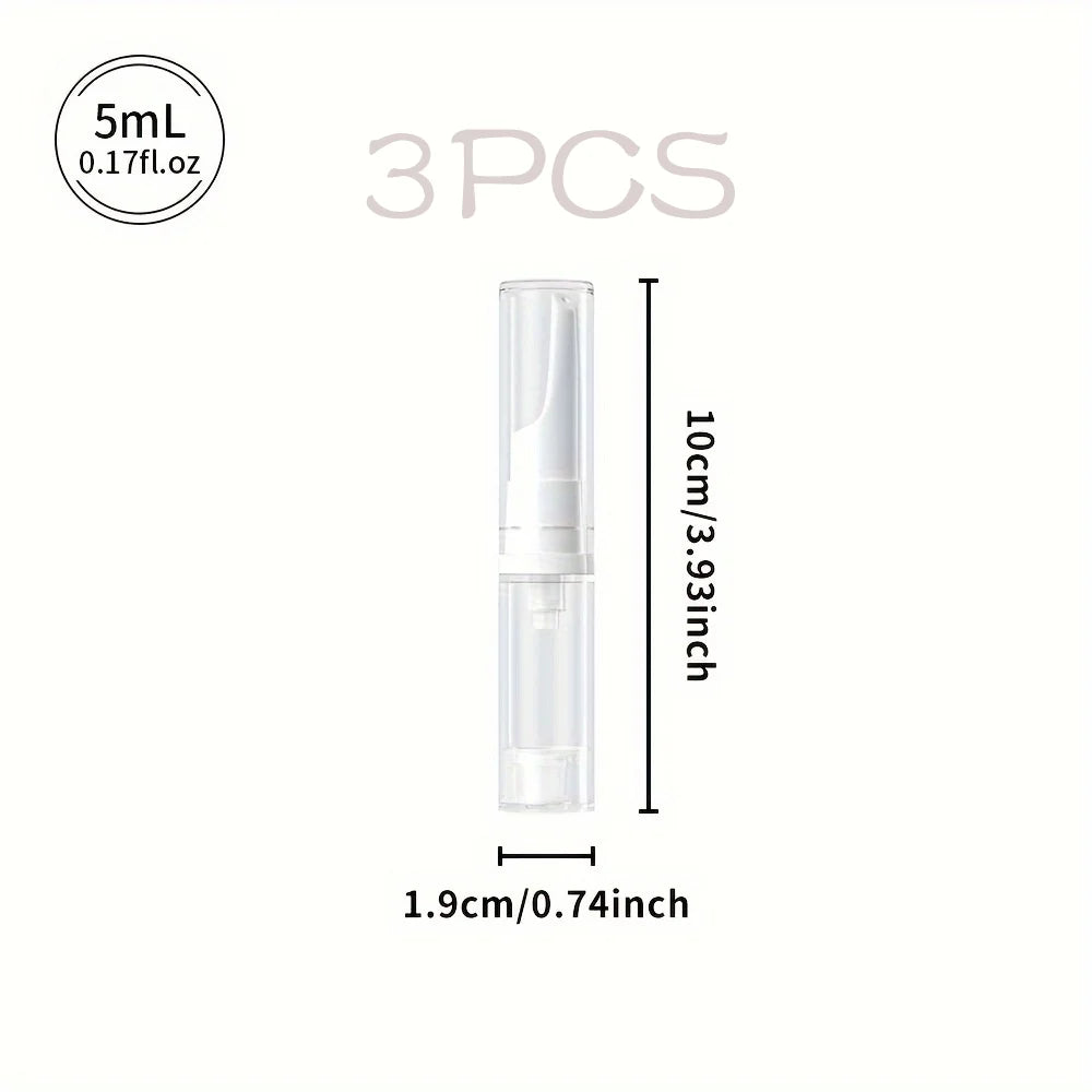 Clear Foundation Dispenser Bottle