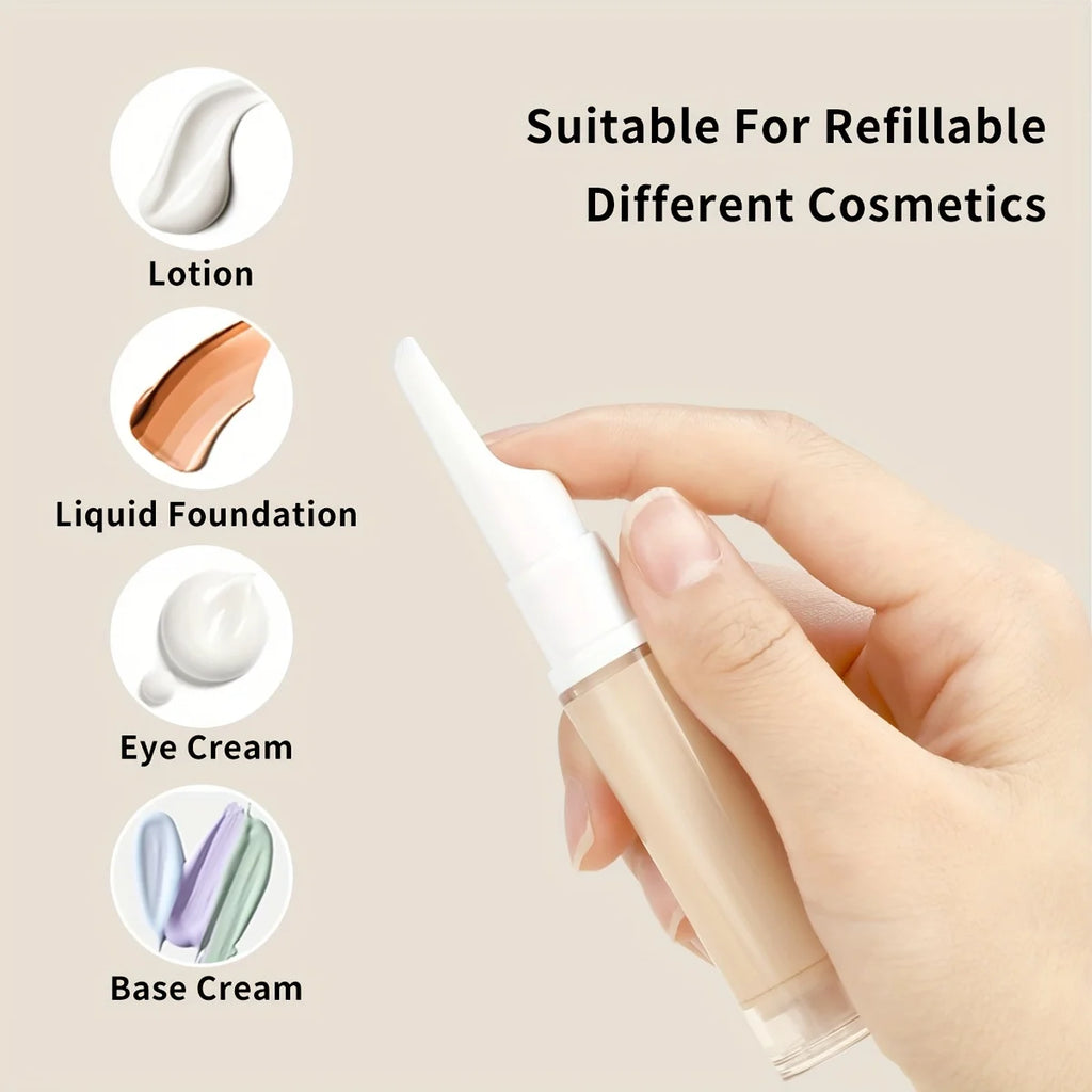 Clear Foundation Dispenser Bottle