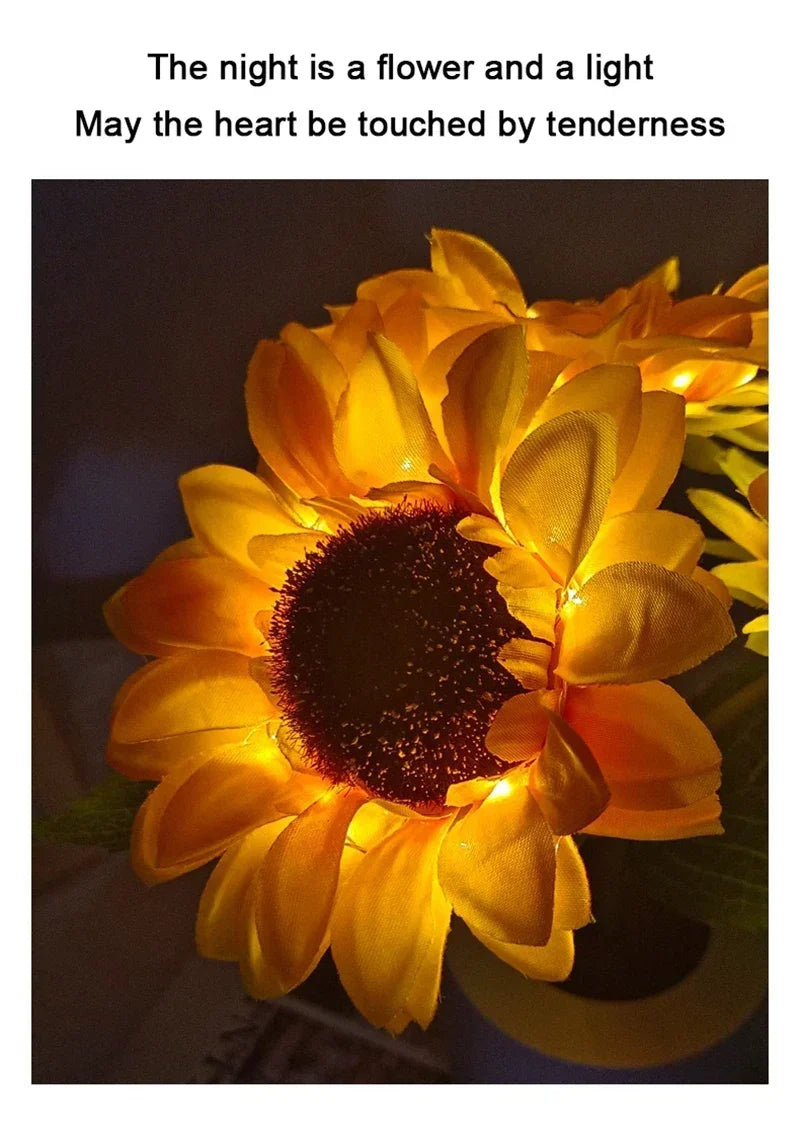 Sunflower Night Lamp