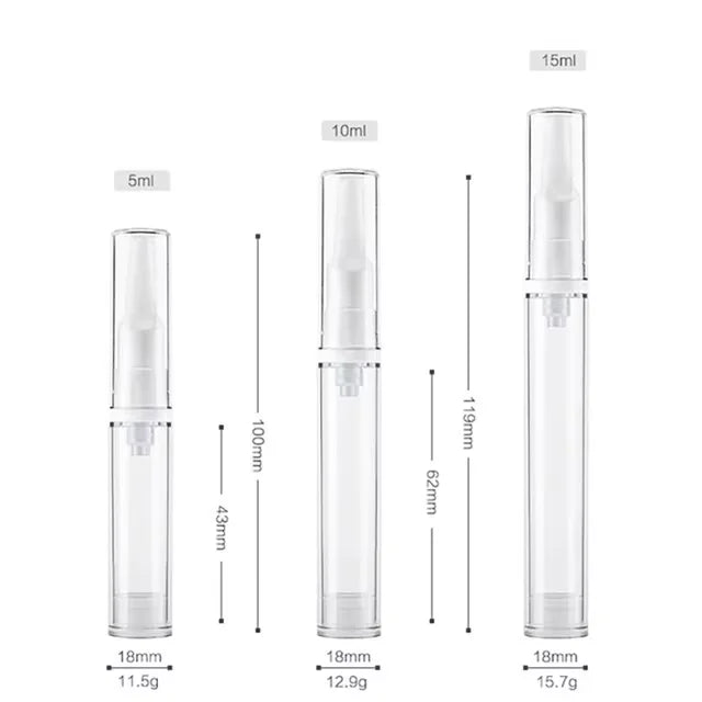 Clear Foundation Dispenser Bottle