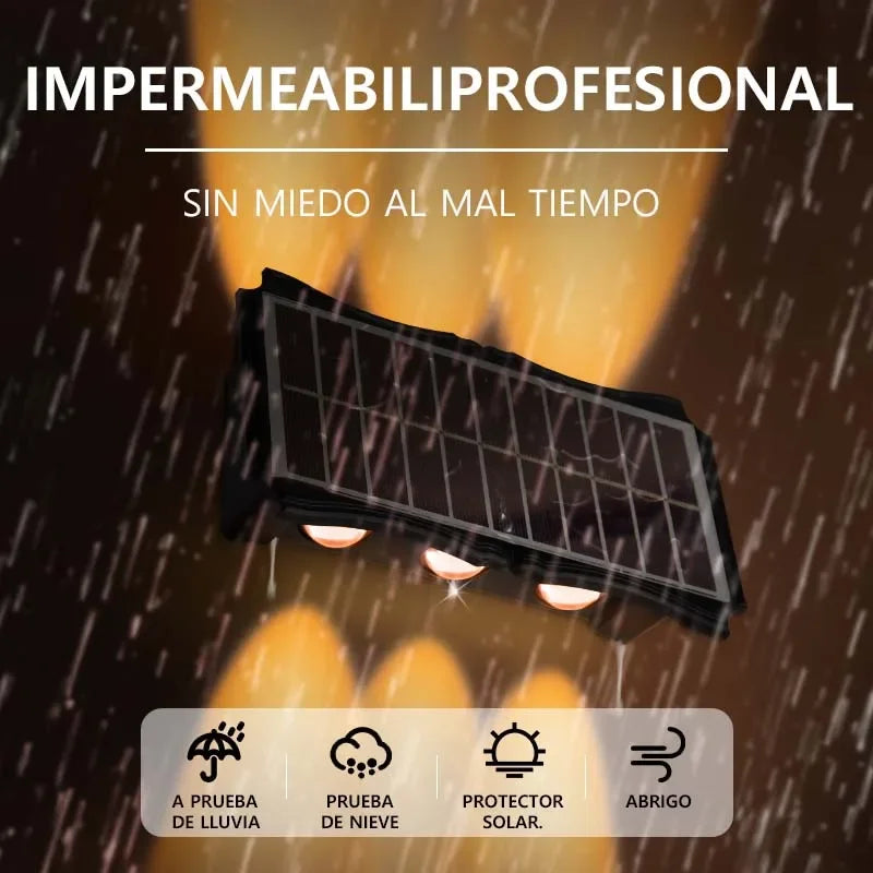 Solar Waterproof Wall Lamp