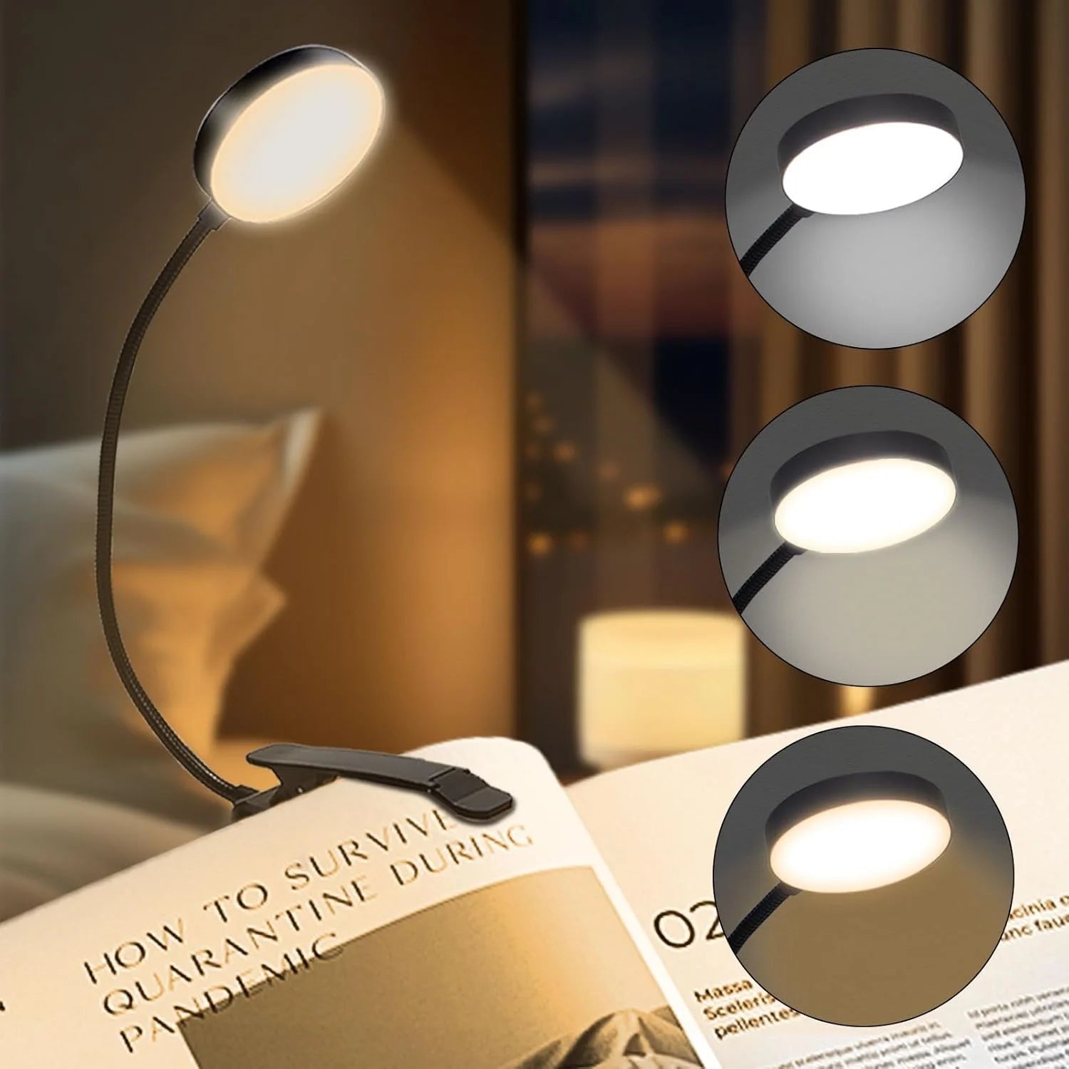 Clip Reading Light