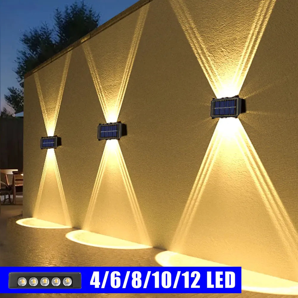 Solar Waterproof Wall Lamp