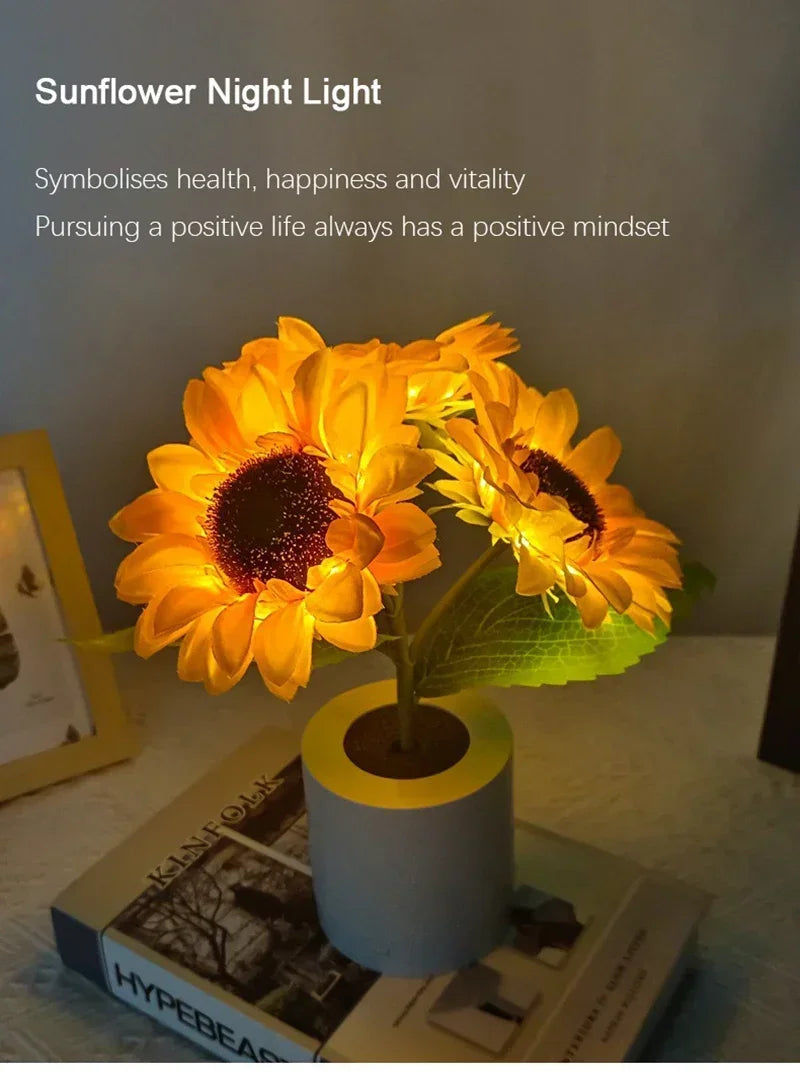 Sunflower Night Lamp