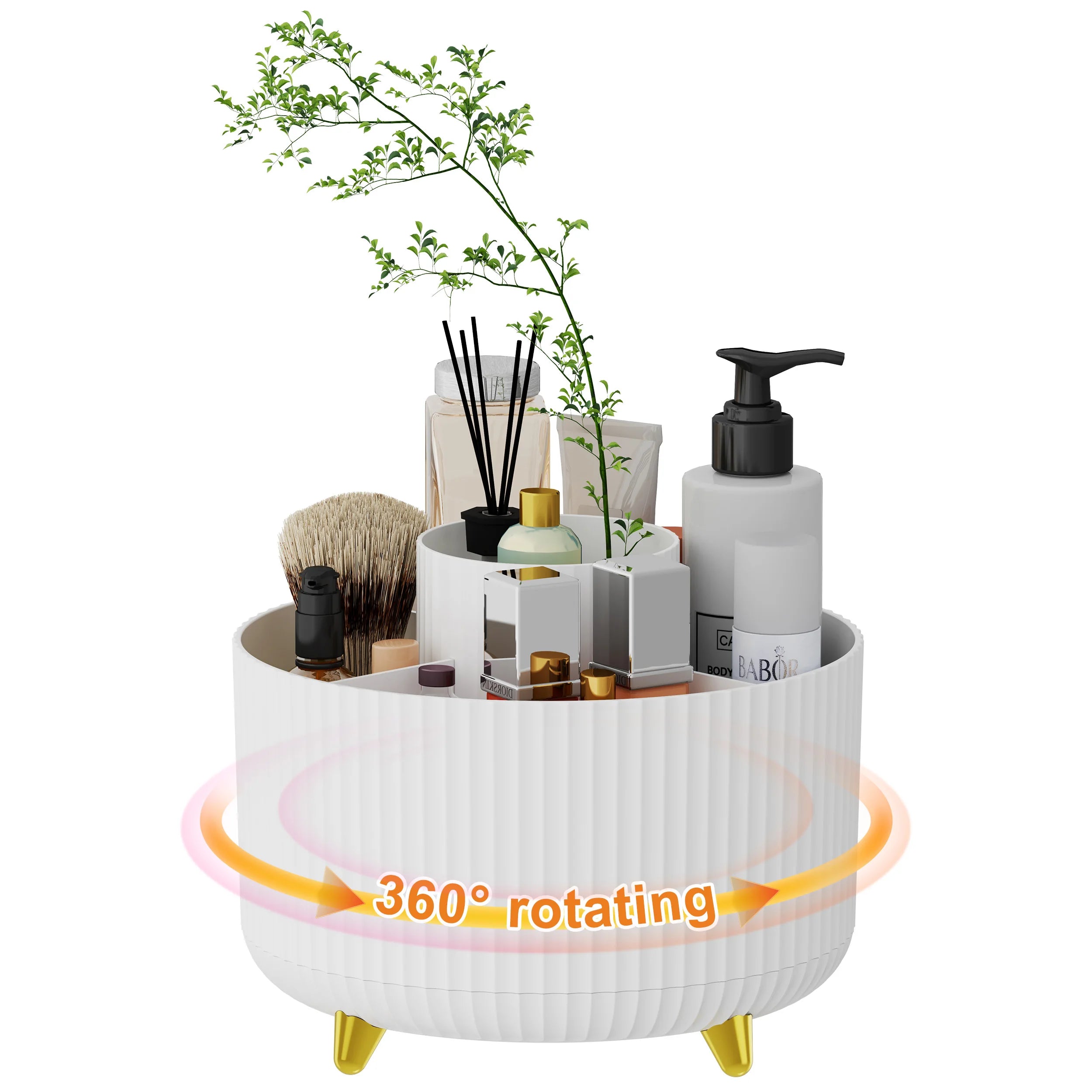 Rotating Makeup Organizer