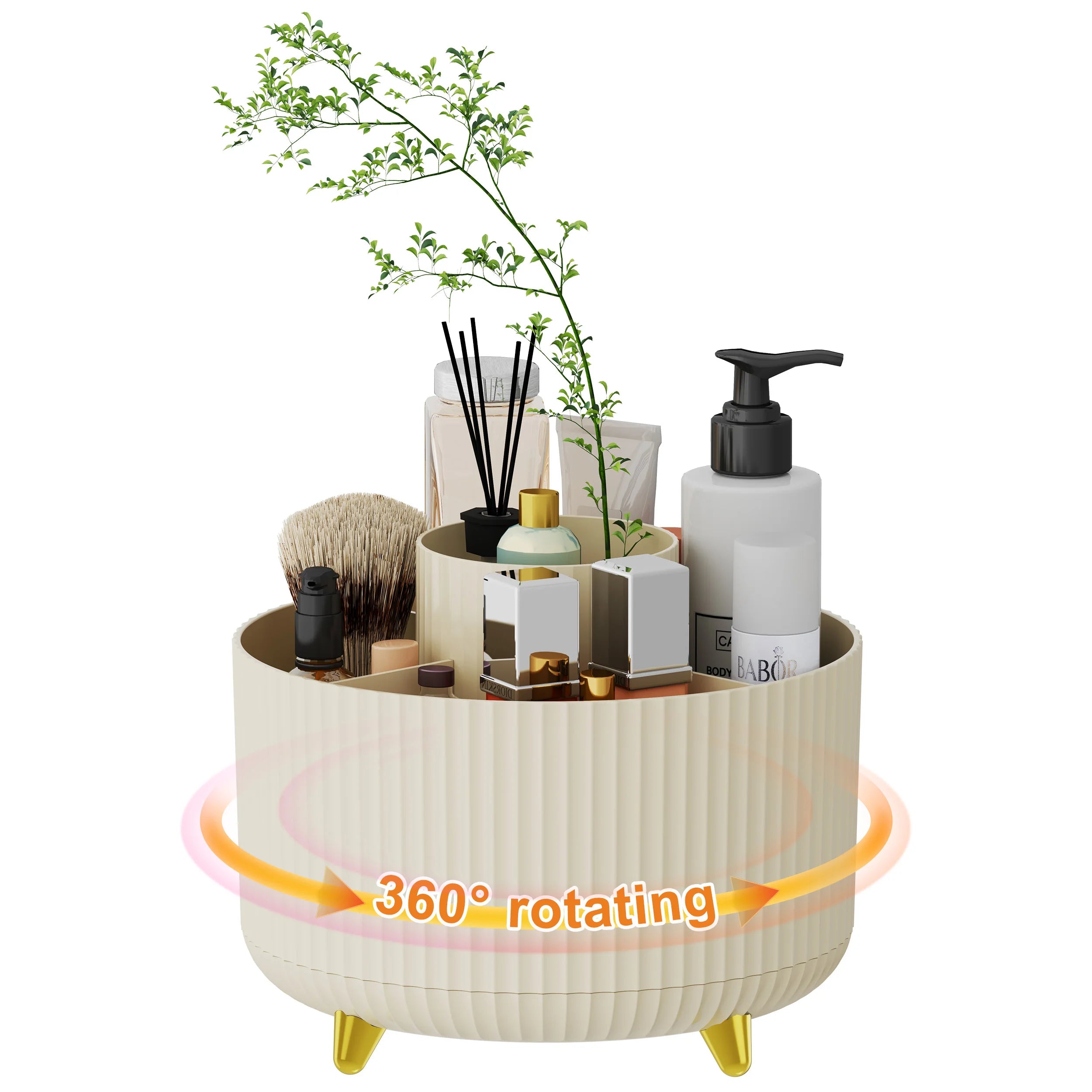 Rotating Makeup Organizer