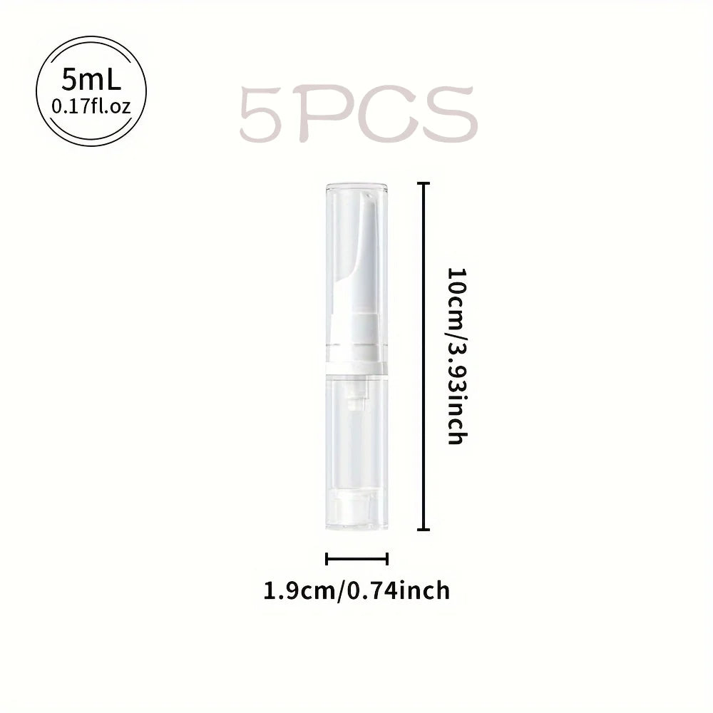 Clear Foundation Dispenser Bottle