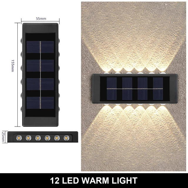 Solar Waterproof Wall Lamp
