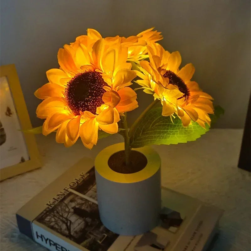 Sunflower Night Lamp