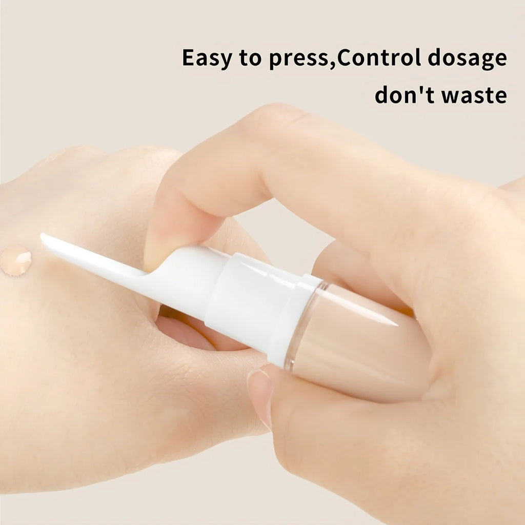 Clear Foundation Dispenser Bottle