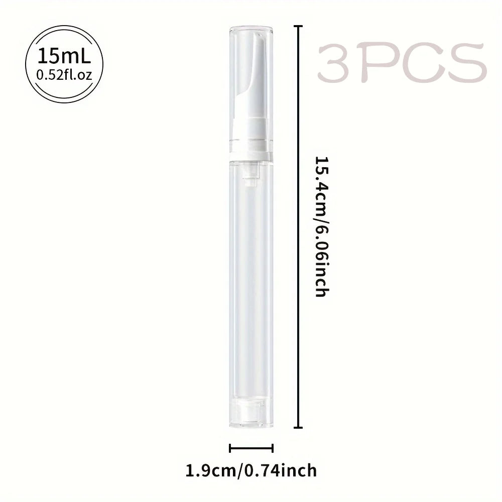 Clear Foundation Dispenser Bottle